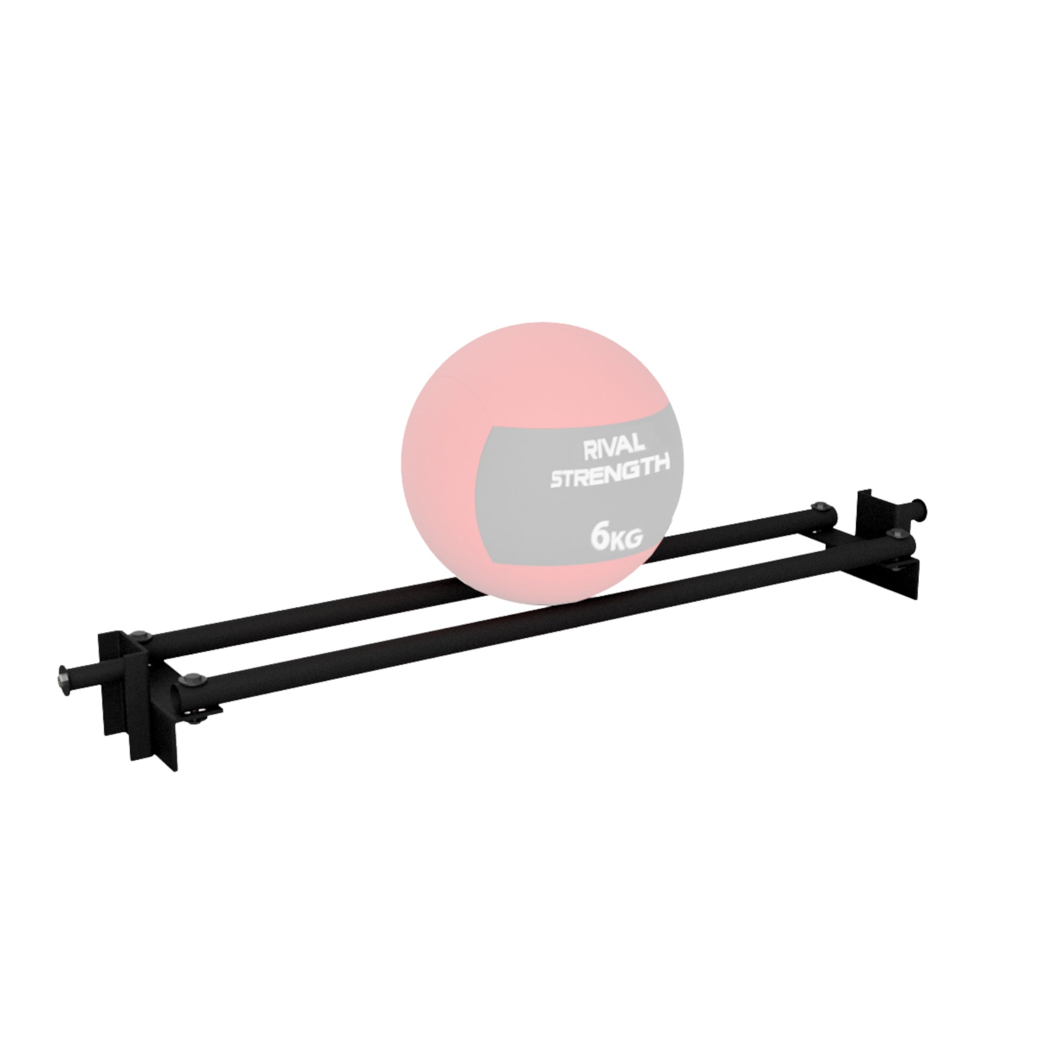 Rival S-Series Rack Mounted Gym Ball Storage Shelves (75mm)