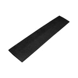 Black SBR Interlocking Rubber Gym Floor Tiles with Connectors (1m x 1m) (20mm)