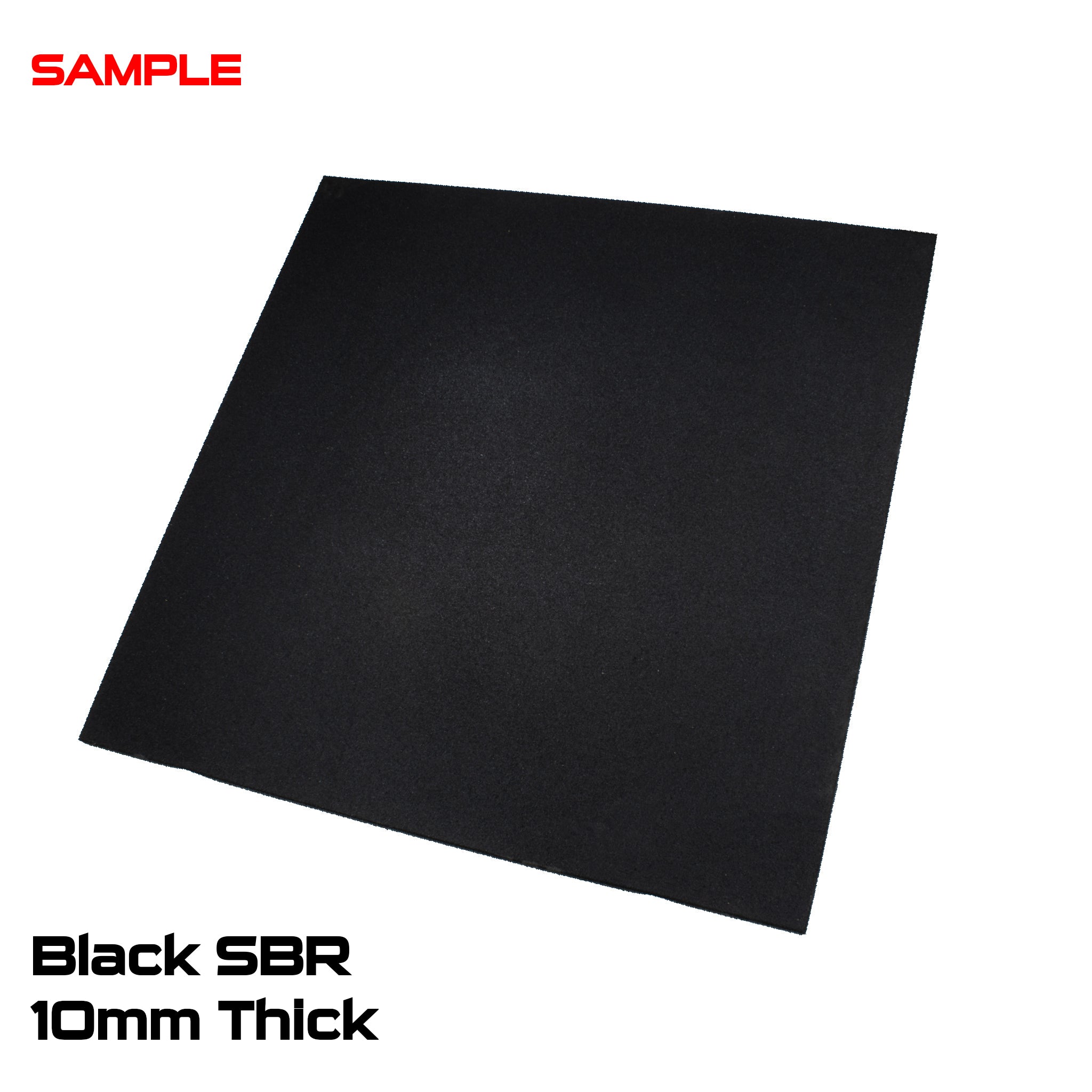 Rubber Gym Flooring Samples | 500mm x 500mm and 1m x 1m Tiles