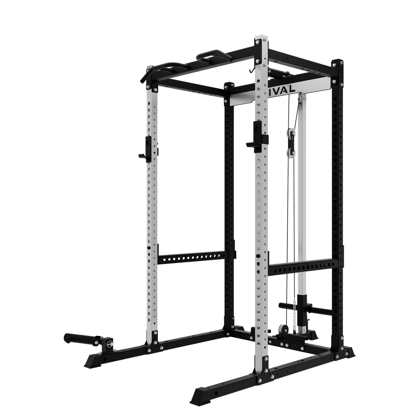 Rival J-3 Series Power Rack High / Low Plate Loaded Cable Pulley Attachment