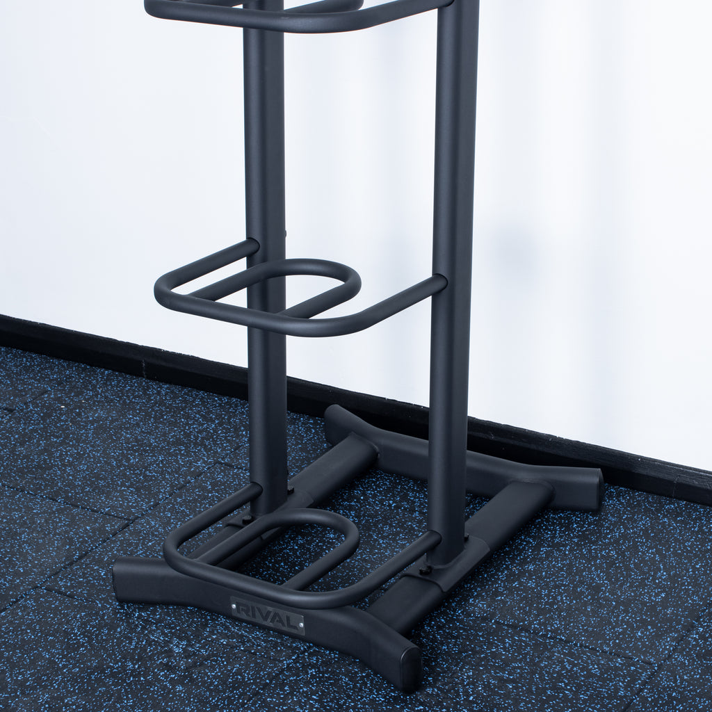 Rival 5-Tier Functional Weighted Bag and Ball Storage Rack – Rival Strength