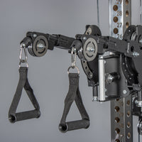 Rival S-Series Wall Mounted Slimline Adjustable Free Arm Functional Trainer Pulley System