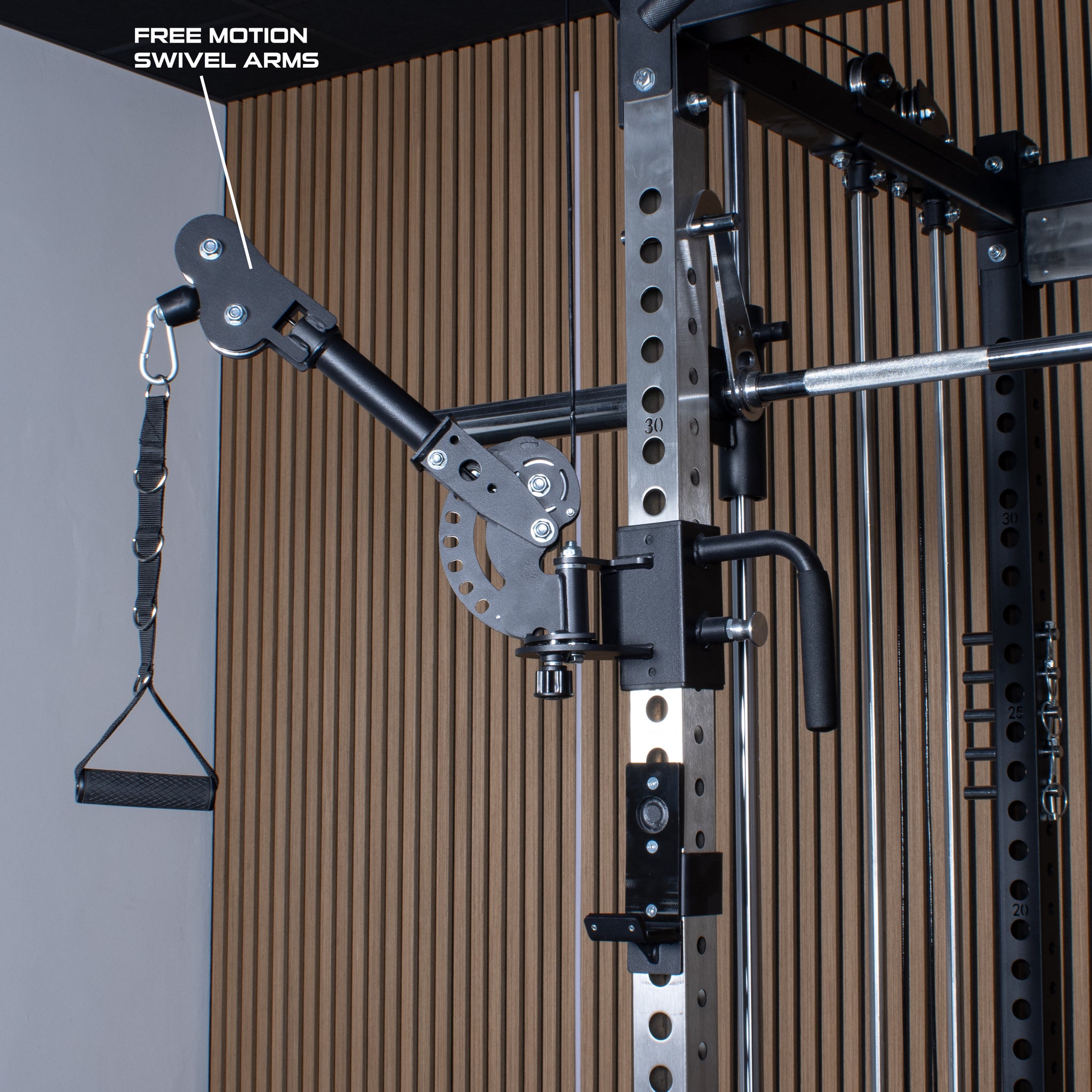 Dual 105KG Weight Stack Cable System Add-On for Rival J-3 Series Power Rack