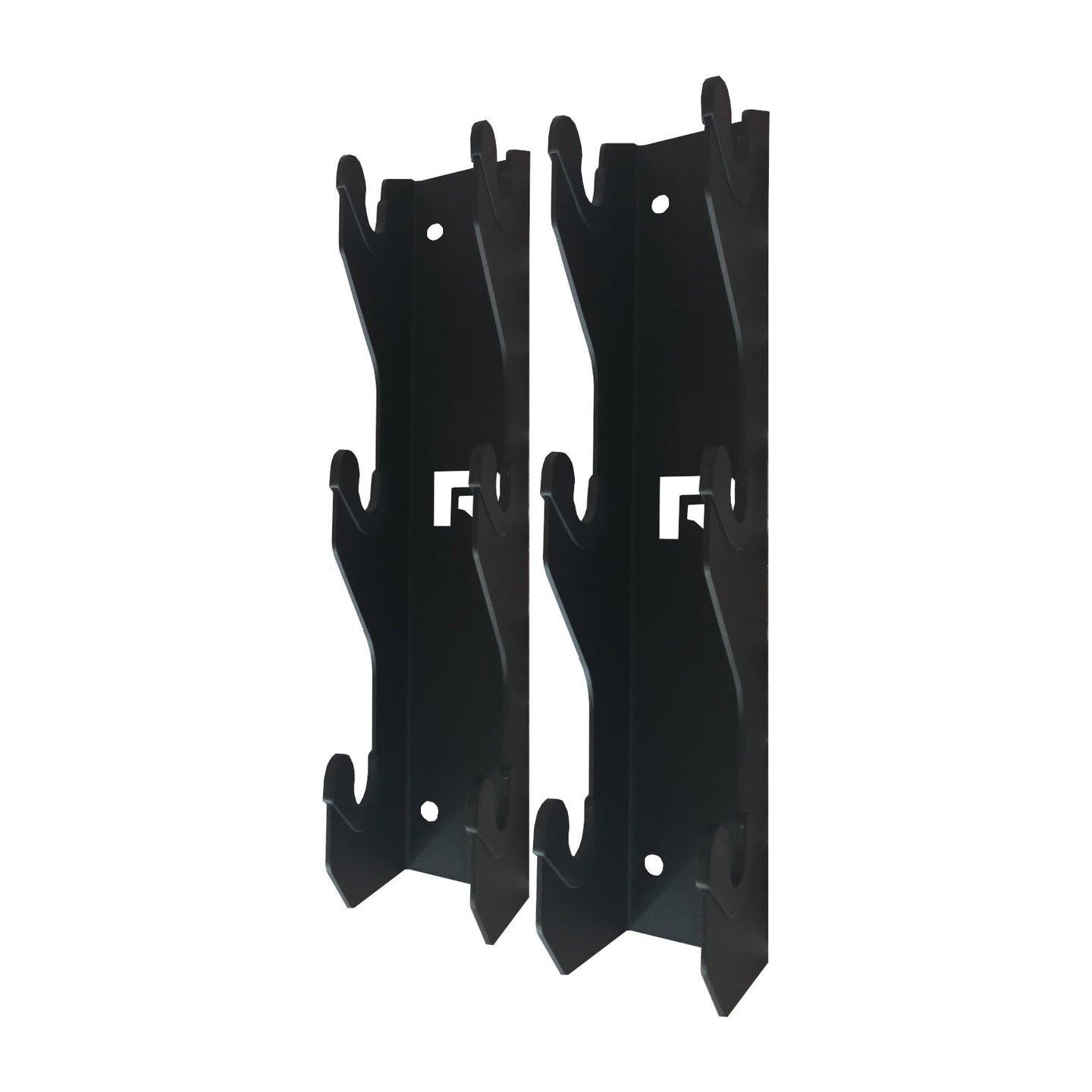 Rival Wall-Mounted Vertical Triple Dumbbell Storage Hangers