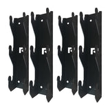Rival Wall-Mounted Vertical Triple Dumbbell Storage Hangers
