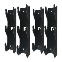 Rival Wall-Mounted Vertical Triple Dumbbell Storage Hangers