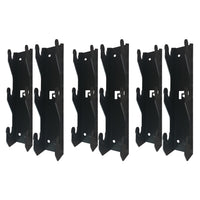 Rival Wall-Mounted Vertical Triple Dumbbell Storage Hangers