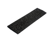 Grey Fleck SBR Interlocking Rubber Gym Floor Tiles with Connectors (1m x 1m) (20mm)