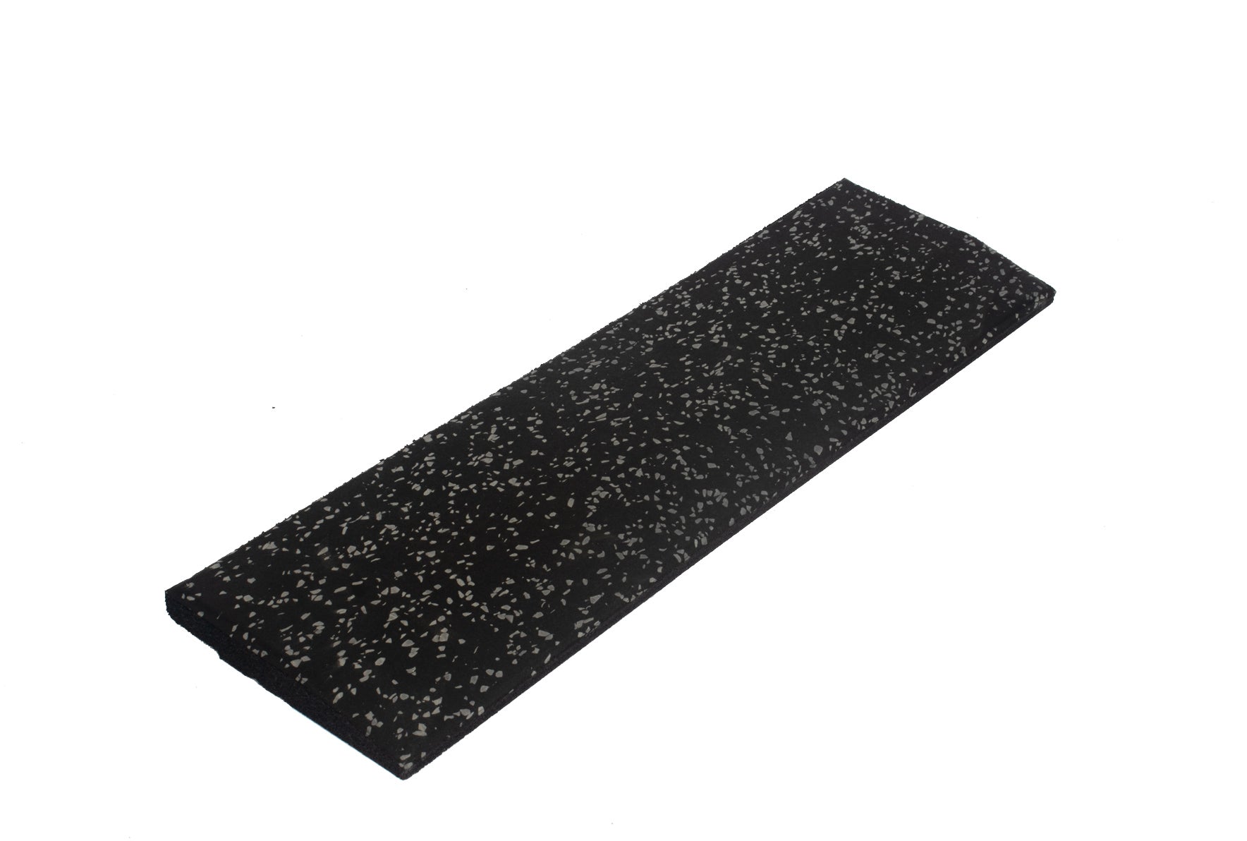Grey Fleck SBR Interlocking Rubber Gym Floor Tiles with Connectors (1m x 1m) (20mm)