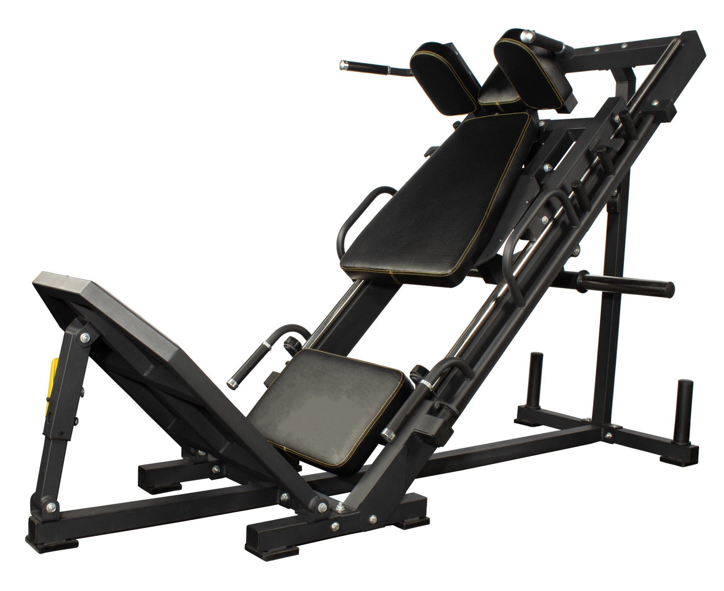 Hack squat leg press combo deals