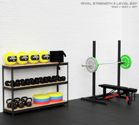 3 Level Rival Strength Shelving - 1220mm High
