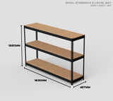 3 Level Rival Strength Shelving - 1220mm High
