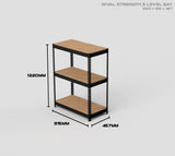 3 Level Rival Strength Shelving - 1220mm High