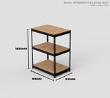 3 Level Rival Strength Shelving - 1220mm High