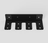 Wall-Mounted Vertical 3 Bar Holder