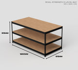 3 Level Rival Strength Shelving - 915mm High