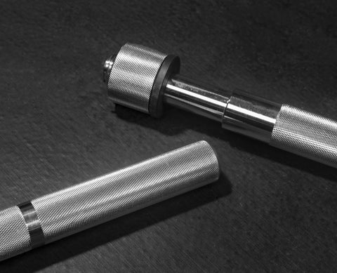 Rival Knurled Straight Handles (Pair)