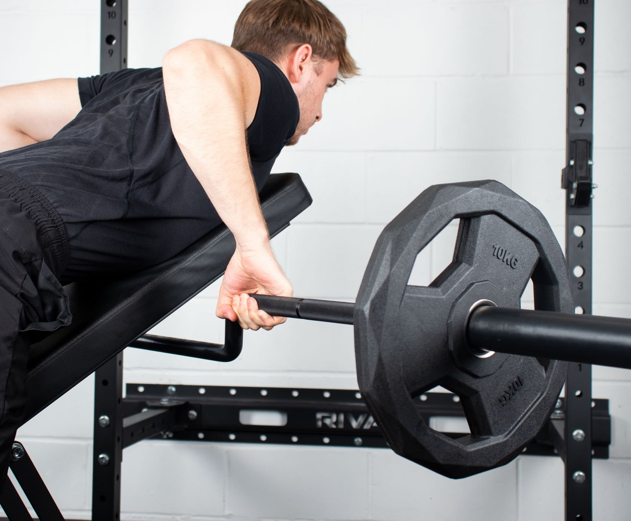 Rival Olympic 20KG Cambered 7ft Barbell