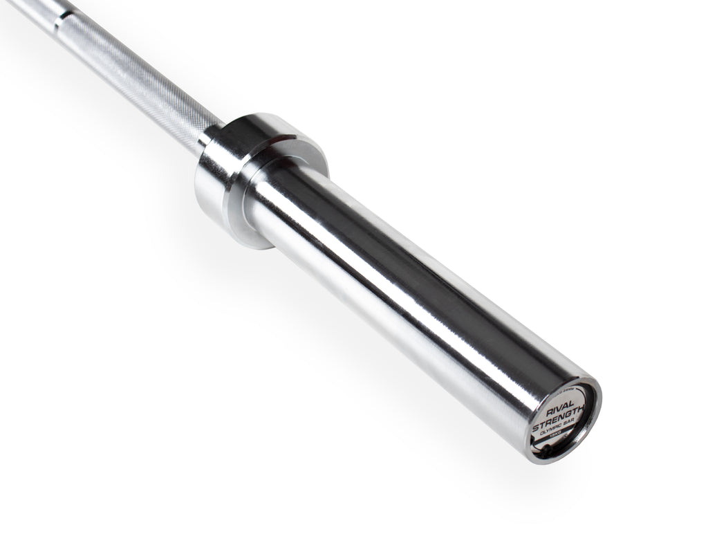 15KG Chrome Olympic 6ft Barbell Bushings Rival Strength