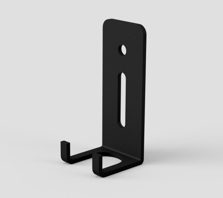 Wall-Mounted Single Bar Holder – Rival Strength