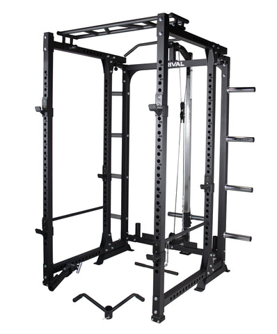 Rival J-1 Series Folding Power Rack with Cable System