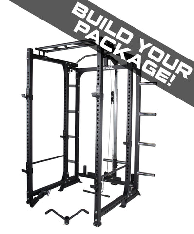 Rival J-1 Series Folding Power Rack with Cable System Package - Bundle Builder