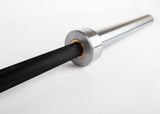 20KG Black Zinc Olympic Barbell - 4 Bearings