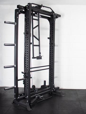 Rival J-1 Series Folding Power Rack with Cable System