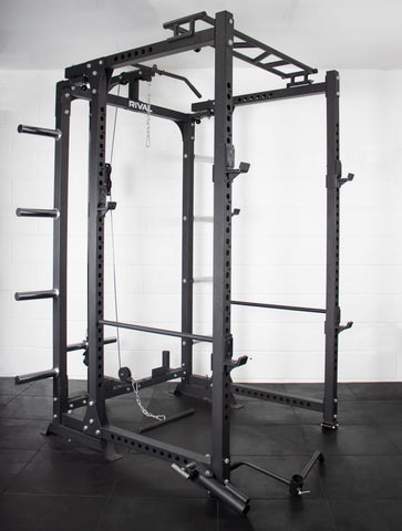J-1 Series Folding Power Rack with Cable System – Rival Strength